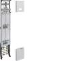 Hager universZ Cuadro de contadores completo 2 ZP 1 campo 1350mm NRW SH MV N-Sachsen (ZH53X3T)