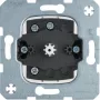Hager WDE384103 Interruptor giratorio de persiana 1 polo empotrar función pulsador/rastreo