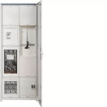 Hager universZ FP92W8N armario de medición con transformador 1400x550x205 mm montaje en superficie IP44 blanco
