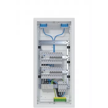 Hager Volta VH48BV1 Distribuidor para tabique hueco 4x12 PLE 2 circuitos RCD 48 módulos IP30 blanco