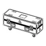 NEXO IDT-2CASE84 flight case con ruedas para 2 altavoces ID84 / ID84T