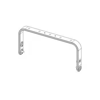 NEXO VNU-HBRK535 bastidor de vuelo horizontal para sistemas de altavoces P12