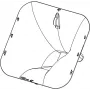 NEXO PNU-P12FLGPS-BK brida de bocina / adaptador de dispersión para sistemas de altavoces P12, negro