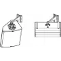 NEXO VNI-WM380 soporte de pared para altavoz P15 380 mm incl. 2x