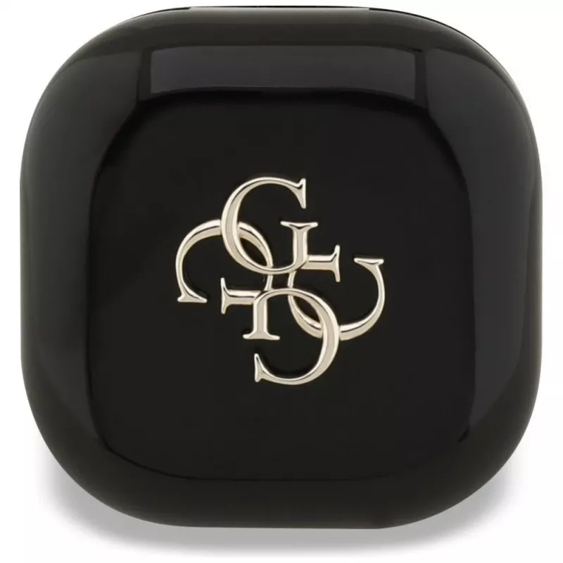 Guess 4G Metal Logo auriculares Bluetooth True Wireless Stereo con estuche de carga (negro)