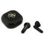 Guess 4G Metal Logo auriculares Bluetooth True Wireless Stereo con estuche de carga (negro)