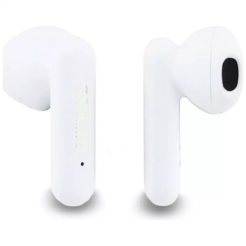 Guess 4G Metal Logo True Wireless Stereo Bluetooth 5.0 Earbuds con estuche de carga - Rosa