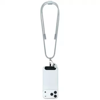 Karl Lagerfeld Crossbody Strap Choupette Charm - correa universal para teléfono / cable USB-C a USB-C 1,5 m (gris)