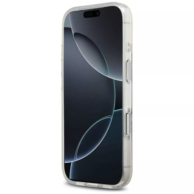 Karl Lagerfeld IML Choupette MagSafe Case para Apple iPhone 17 Pro Max, Transparente