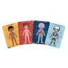 Janod Cuerpo Humano Set de Puzzles Educativos de 50, 75 y 100 Piezas