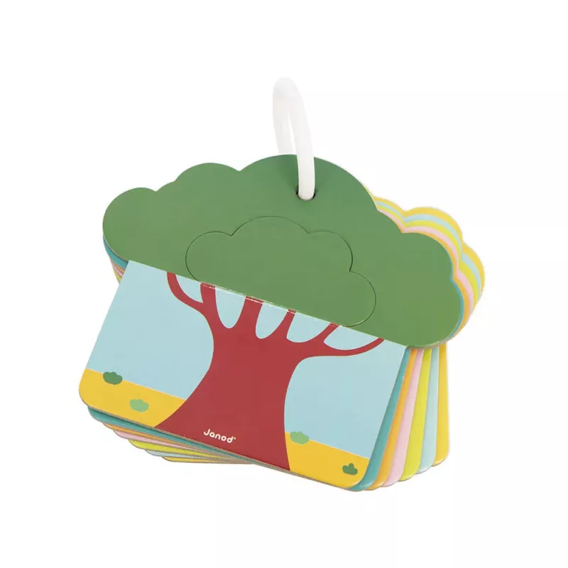 Janod Tarjetas Sensoriales Sabana 7 Uds.