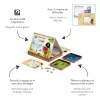 Janod Set de Juguetes de Baño Barcos - 3 Barcos de Caucho Natural para Niños Pequeños