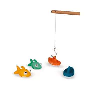 Janod Set de Pesca para el Baño 2+