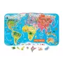 Janod Puzzle Magnético Mapa del Mundo
