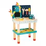 Janod Brico'Kids Robot Banco de Trabajo Magnético de Madera Juguete para Niños desde 3 Años - 40 Piezas