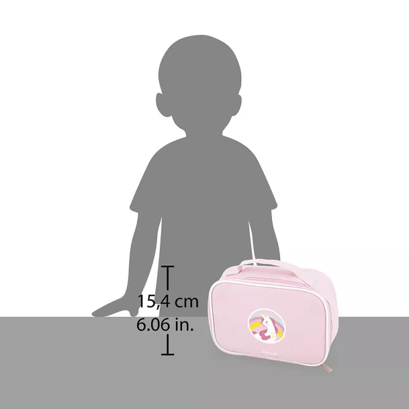 Janod Little Miss Unicorn Set de Belleza de Juego Simbólico con 10 Accesorios 3+