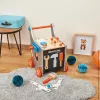 Janod Brico'Kids Carrito Banco de Trabajo Magnético con Herramientas - 24 Piezas