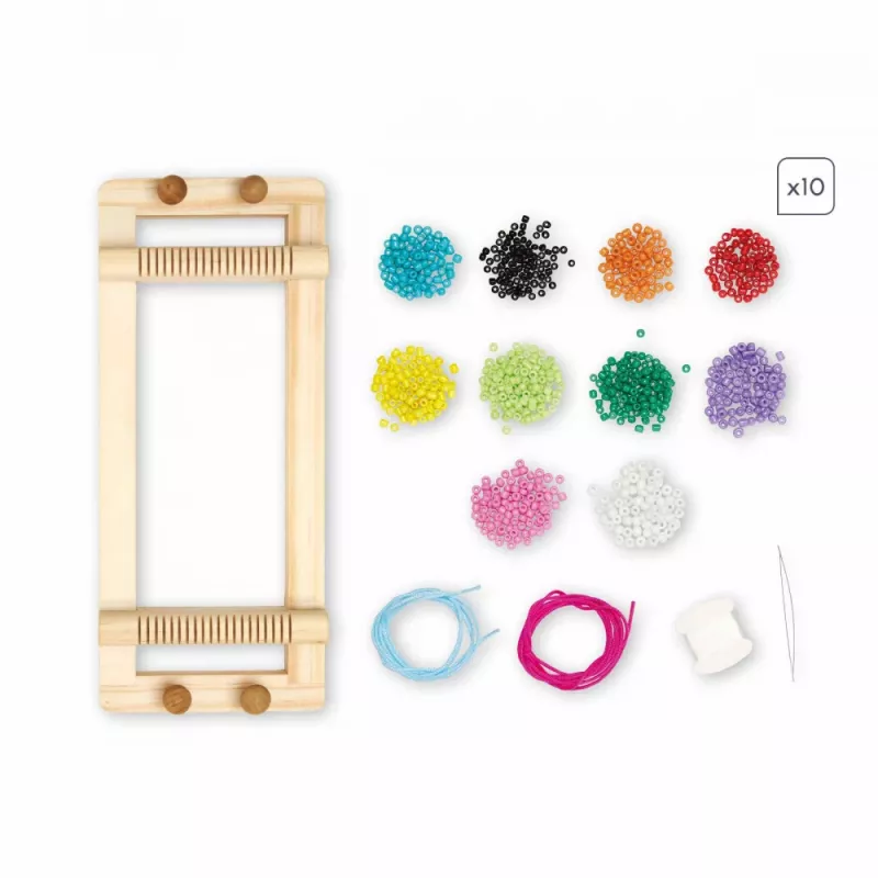 Janod Telar de Abalorios Set de Creación de Joyas para Niños desde 8 Años