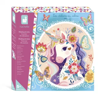 Janod Set de Manualidades Creativas 10 Decoraciones Unicornio 5+