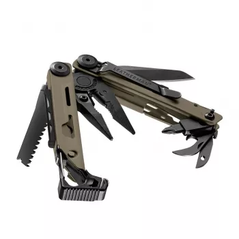 Leatherman SIGNAL multiherramienta alicate, 19 herramientas, negro y tan