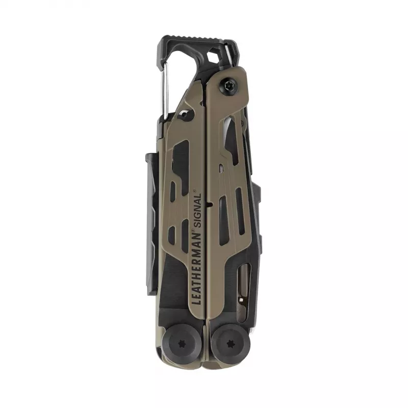 Leatherman SIGNAL multiherramienta alicate, 19 herramientas, negro y tan