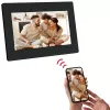 AGFAPHOTO APF700 marco de fotos digital Wi-Fi de 7 pulgadas con 32 GB de memoria, pantalla táctil IPS-LCD, sensor de movimiento, rotación automática, negro