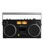WeAreRewind Curtis reproductor de casetes portátil con Bluetooth negro