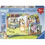 RAVENSBURGER puzzle infantil Bluey - Creating Memories (3 x 49 piezas)