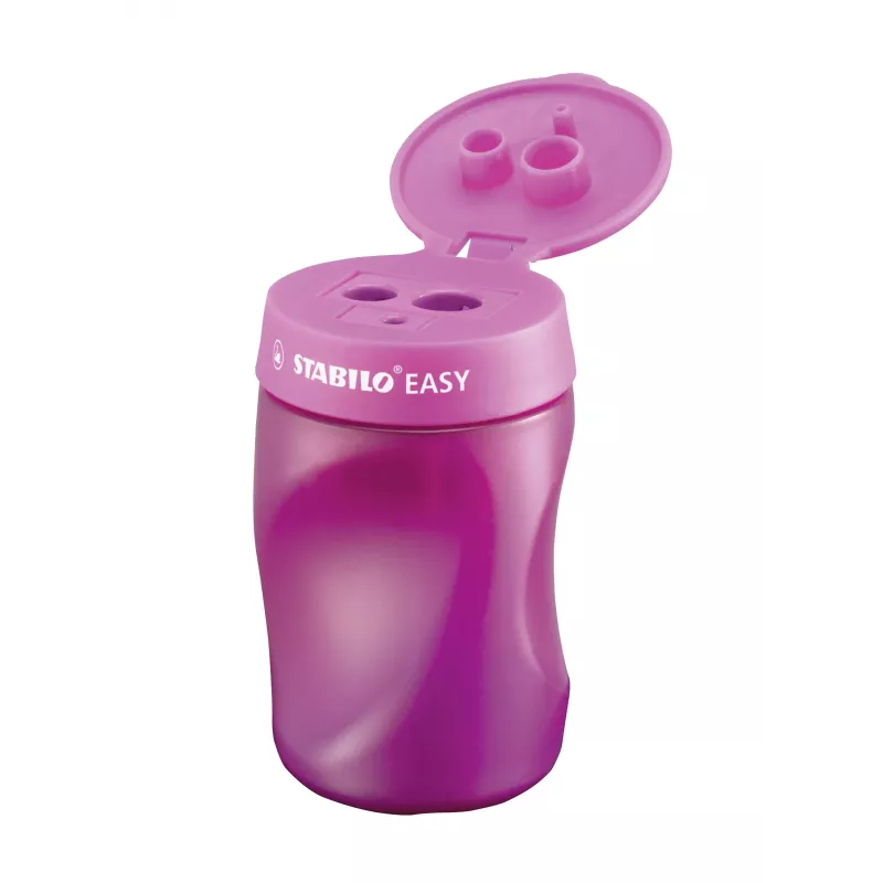 STABILO Sacapuntas manual Easy - rosa - para diestros