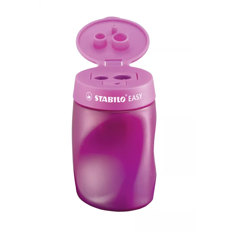 STABILO Sacapuntas manual Easy - rosa - para diestros