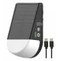 Brennenstuhl Lámpara LED exterior solar con batería KL 300 AS con adaptador de keder