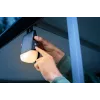 Brennenstuhl Lámpara LED exterior solar con batería KL 300 AS con adaptador de keder