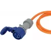 Brennenstuhl 1167650405 alargador azul gris naranja 5 m H07RN-F 3G 2,5 mm²