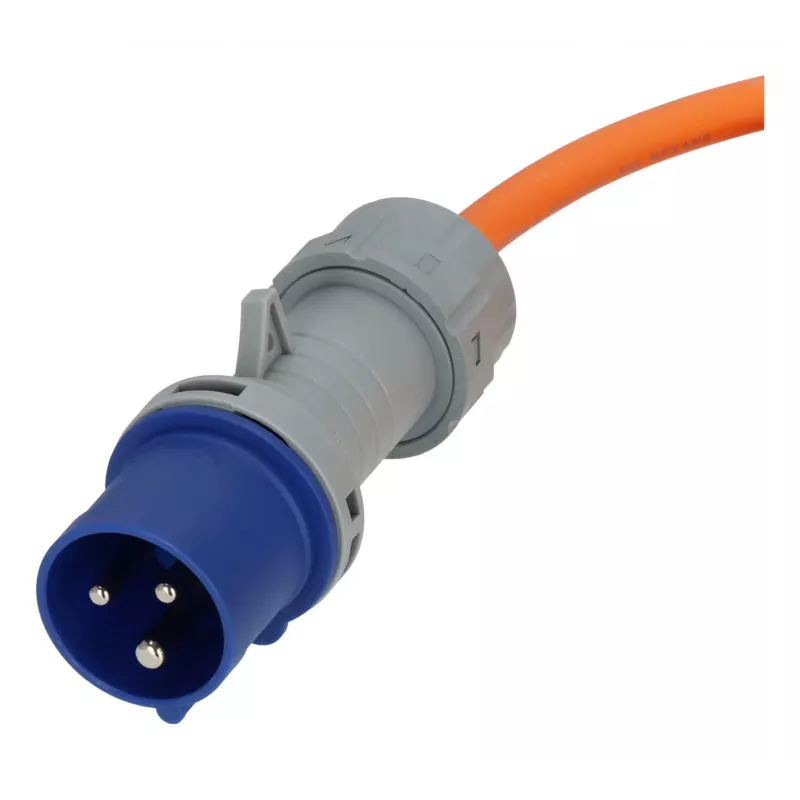 Brennenstuhl 1167650303 alargador CEE Camping azul, negro, gris, naranja 3 m H07RN-F 3G 2.5 mm²