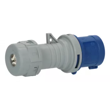 Brennenstuhl clavija CEE 230V 16A IP44 azul de 3 polos clavija recta