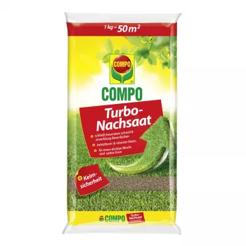 COMPO Turbo semillas de césped para resiembra 1,0 kg