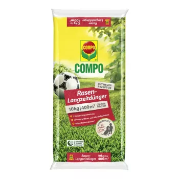 COMPO fertilizante de liberación lenta para césped 10,0 kg