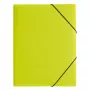Pagna carpeta con goma A3 PP 3 solapas verde lima