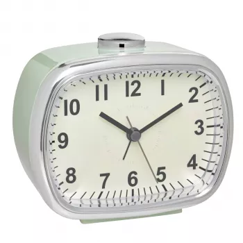 TFA 60.1032.04 despertador analógico menta