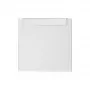 Berker 16268989 tecla con campo de rotulación blanco polar brillante
