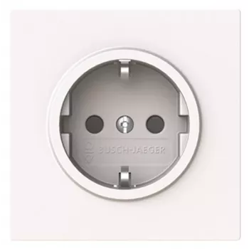 Busch-Jaeger Toma SCHUKO 20 EUCB-44G Safety+ blanco alpino future® linear