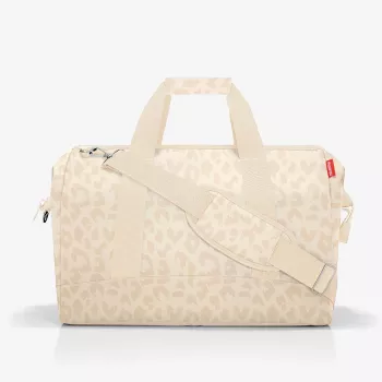 Reisenthel Allrounder L Leo Vanilla Bolsa de viaje 30L Repelente al agua 48x39.5x29cm