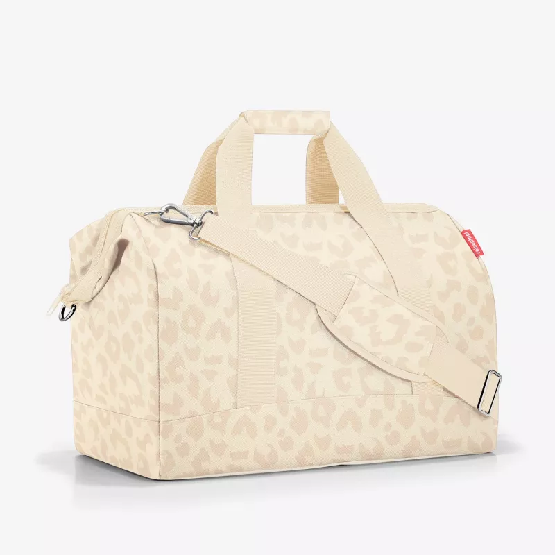 Reisenthel Allrounder L Leo Vanilla Bolsa de viaje 30L Repelente al agua 48x39.5x29cm