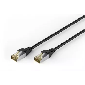 DIGITUS CAT 6A S-FTP cable de conexión para exterior, Cu, PE, 2 m, negro