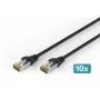 DIGITUS Cable de red de exterior CAT 6A S-FTP, Cu, PE, 10 uds.