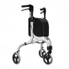 Weinberger Andador de aluminio con 3 ruedas