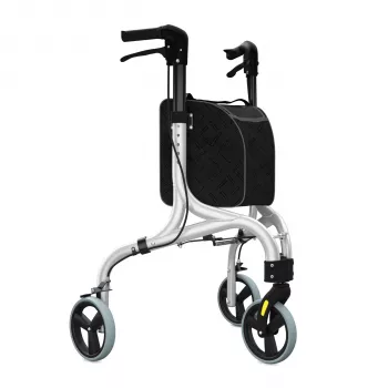 Weinberger Andador de aluminio con 3 ruedas