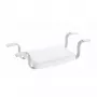 Weinberger Gratia Taburete de baño - Taburete de ducha con estructura ajustable en altura, marco de aluminio anodizado, asiento de HDPE, capacidad de carga 150 kg, certificado TÜV/GS