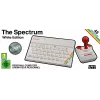 Retro Games The Spectrum White Edition - Consola ZX Spectrum HD con joystick y más de 40 juegos preinstalados