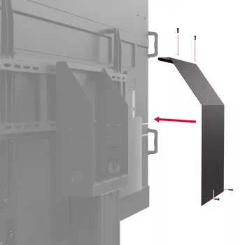 Kindermann cubierta trasera para DisplayLift²